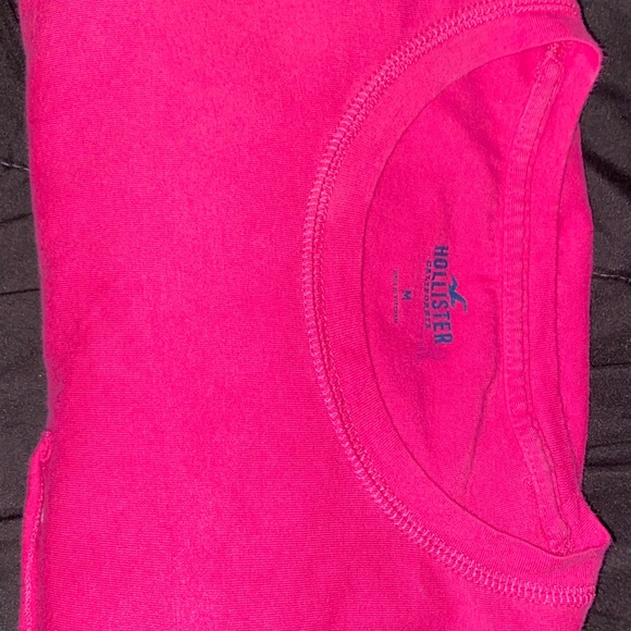 Plain pink tee from hollister - Picture 3 of 4